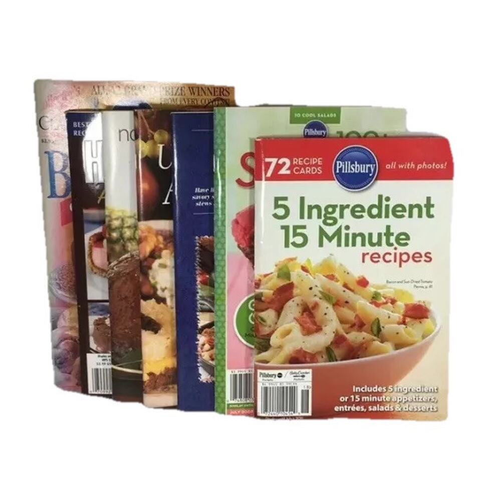 Lot of 7 Pillsbury‎ Hershey Boars Head Southern Living Mini Cookbooks Soft Cover